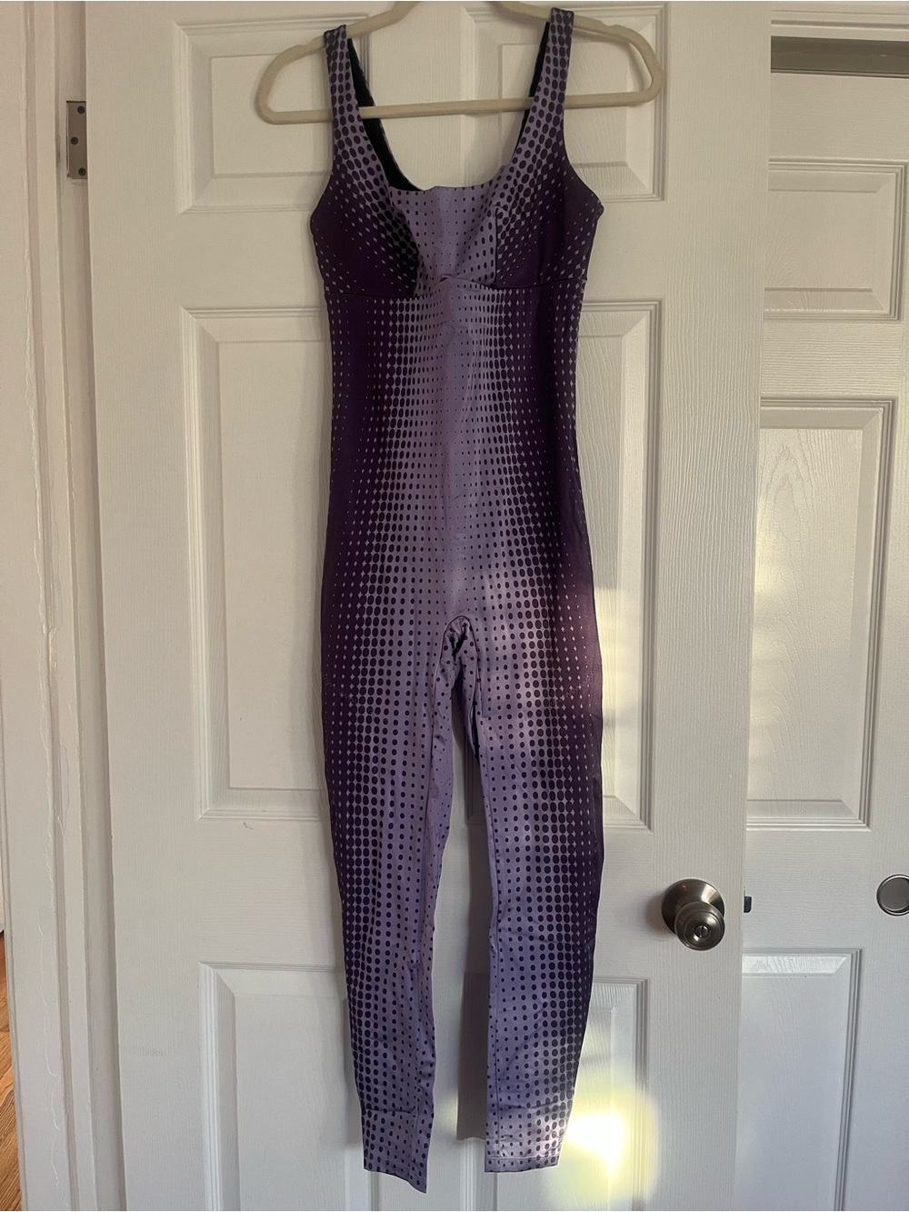 Yitty Purple Gradient Sleeveless Catsuit